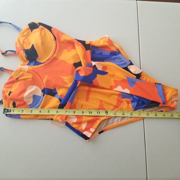 Tabitha Brown for Target Floral Print Underwire One Piece Bathing Suit - Picture 12 of 16